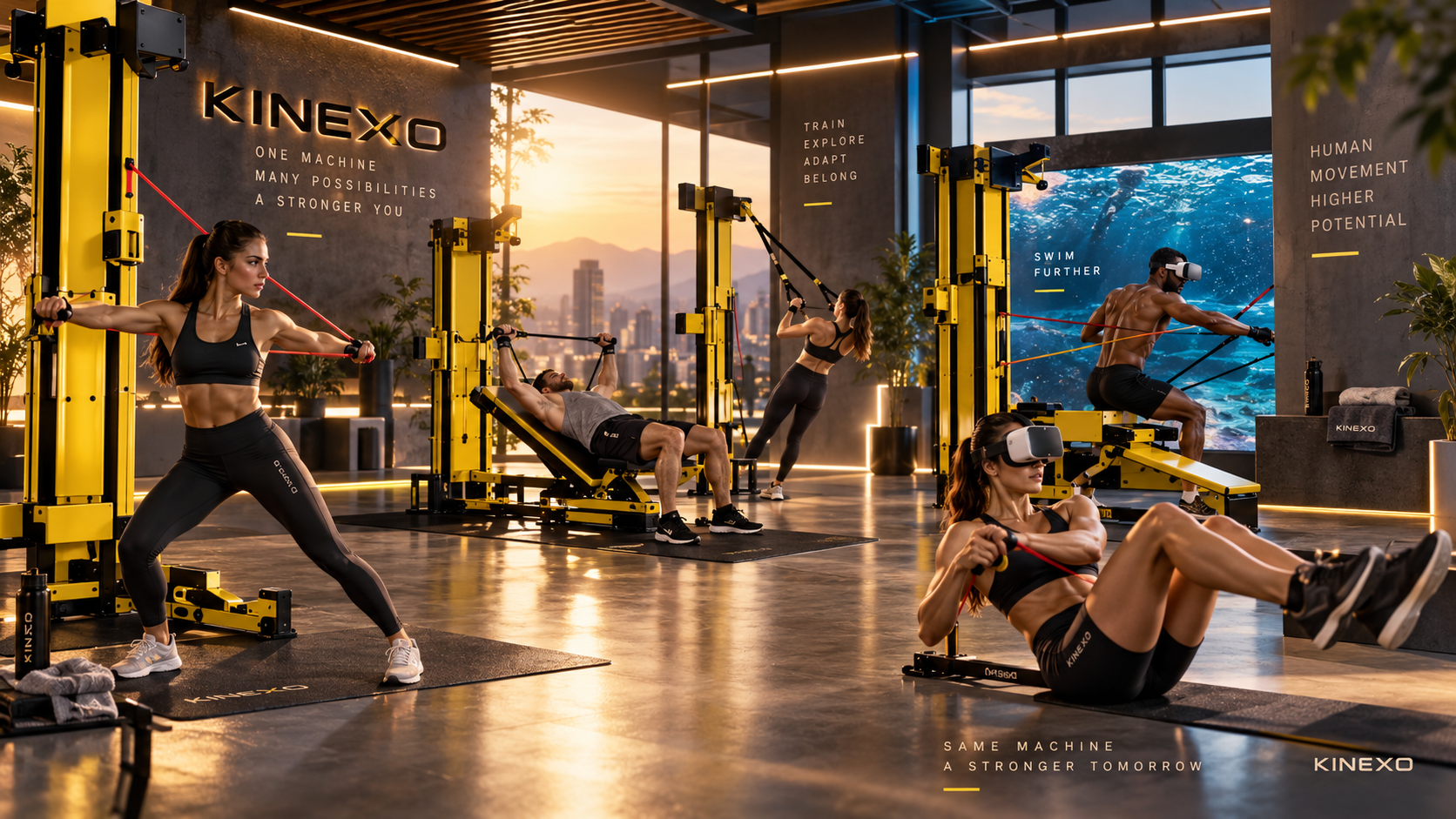 Múltiples experiencias de entrenamiento en KINEXO