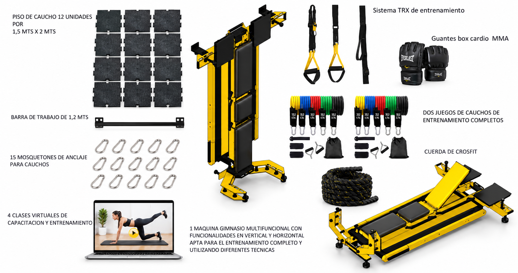 Kit completo de accesorios KINEXO